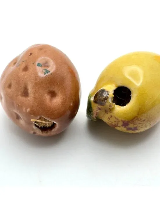 Loose Kitchen Ceramic Fruits Vegetables Decor Replacement Tomato Onion No Rope - Picture 12 of 16